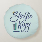 ブルーブックラバーシェルフィキング ラウンドクッション (裏面)