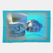 ブルーブッダ キッチンタオル (横)