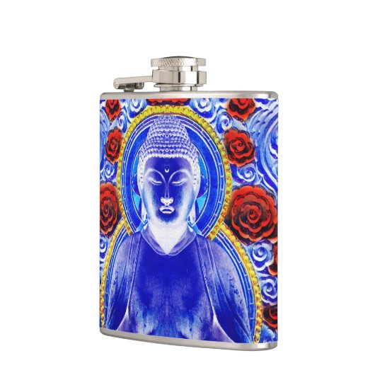 ブルーブッダ フラスク (左)
