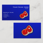 ブルーブッチャーステーキ 名刺 (正面/裏面)