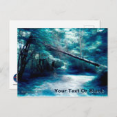 ブルーブライドルパス ポストカード (正面/裏面)