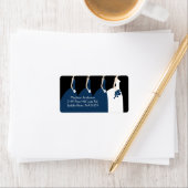 ブルーブライド&ブリデスメイド差出人住所ラベル ラベル (インサイチュ)