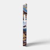 ブルーブラウンヴィンテージペイズリー新規 Case-Mate iPhoneケース (裏面 / 右)