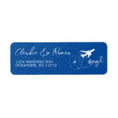 ブルーブラジ王室のルパスポート ラベル (正面)