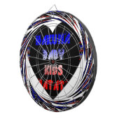 ブルーブラックハクナマタタベビーキッズデザイン.png ダーツボード (正面右)