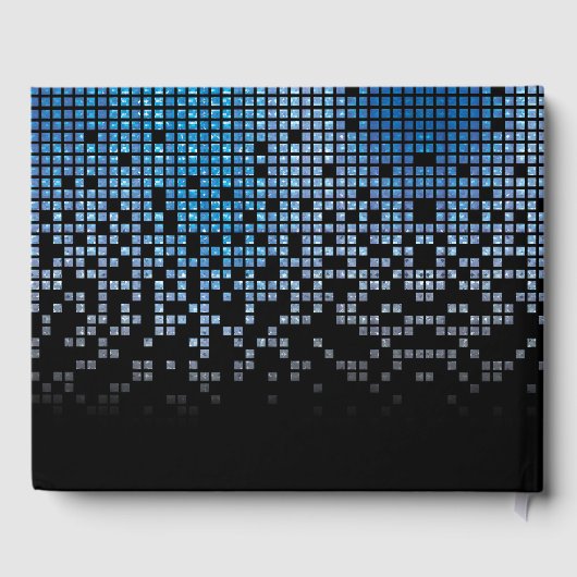 ブルーブラックビデオゲームゲーマーバー(ユダヤ教の)バル・ミツバー ゲストブック (裏面)