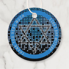 ブルーブラックビデオゲームゲーマーバー（ユダヤ教の）バル・ミツバー フェイバータグ