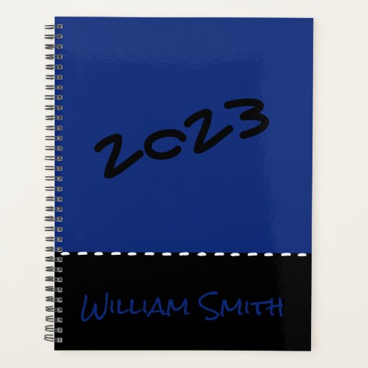 ブルーブラックプランナー プランナー手帳 (正面)