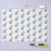 ブルーブラックベリーの果実 薄葉紙 (クラフト)