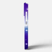 ブルーブラックレインボーに星が咲く雨滴 Case-Mate iPhoneケース (裏面 / 左)
