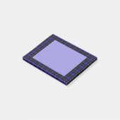 ブルーブラック王室のプレイド ポストイット (アングル)