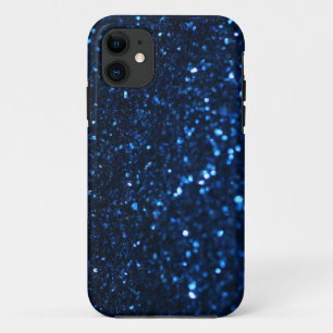 ブルーブラック·グリマー iPhone 11 ケース