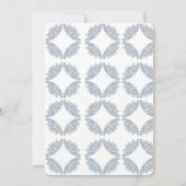 ブルーブランチ結婚式招待状 招待状 (裏面)