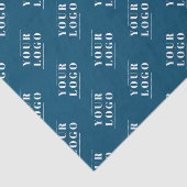 ブルーブランドカスタムのタイル貼りロゴメッセージ 薄葉紙 (詳細)