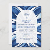 ブルーブリスオーガニックフローラ献身式 招待状 (正面)