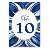 ブルーブリスオーガニックフローラ テーブルナンバー (正面)