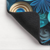 ブルーブリス紙クイル マウスパッド (コーナー)