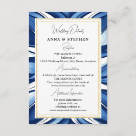 ブルーブリス結婚フローラ詳細 エンクロージャーカード