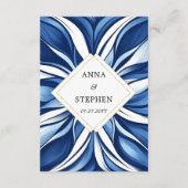 ブルーブリス結婚フローラ詳細 エンクロージャーカード (裏面)