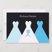 ブルーブリーズメイドランチョンまたはブランチ招待状 招待状 (正面)