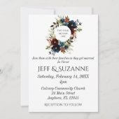 ブルーブルゴーニュフローラリース2は1になる 招待状 (正面)