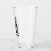 ブルーブルフランスのドッグママ タンブラーグラス (左)