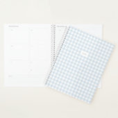 ブルーブルーギンガムカスタムプランナー プランナー手帳 (ディスプレー)