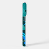 ブルーブロッサム強度iPhoneカバー iPhoneケース (右側面)