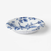 ブルーブロッサム紙プレート ペーパーボウル (傾斜あり)