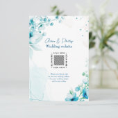 ブルーブロッサム&ブリーズ結婚ズ エンクロージャーカード (スタンド正面)