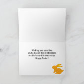 ブルー🐰ブンニーズ民俗付きTouchカスタム文字 カード (内部)