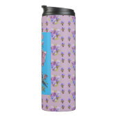 ブルーブージーウォーターカラーフローラレディース タンブラー (回転右)