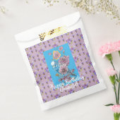 ブルーブージーウォーター色フローラガールズフェイバーバッグ フェイバーバッグ (封をした状態)