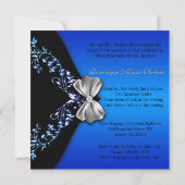 ブルーブ王室のラックダイヤモンドボウ 招待状 (裏面)