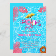 ブループクールールパーティー&サマースイミング誕生日