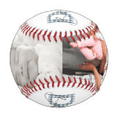 ブループライド最高のパパファースト・ファーザー・デイフォト 野球ボール (正面)