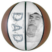 ブループライド最高のパパ史上最初父親日 バスケットボール (縦)