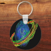 ブループラネット キーホルダー (正面)