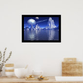 ブループラネット ポスター (キッチン)