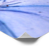 ブループラムバゴオンキャンバス ポスター (角)