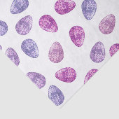 ブループラムパープルウォーターカラーイースターエッグ 薄葉紙 (詳細)