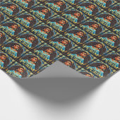 ブループリムプリンセスラッピング紙2 ラッピングペーパー (角)