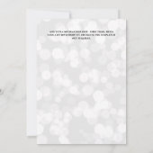 ブループリンセスキンセアニラファンタジーボールガウンバラ 招待状 (裏面)