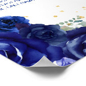 ブループリンセスクインセアニラ10テーブル座席表 ポスター (角)