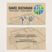 ブループリント | ハンドツール | 大工 | ブルーカラー (正面&裏面)