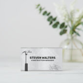 ブループリント | ハンマーと爪、 ネイル 名刺 (スタンド正面)