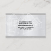 ブループリント |ハードウェアツール 名刺 (裏面)