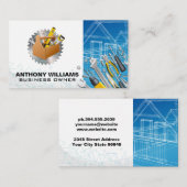 ブループリント | 建築大工ツール 名刺 (正面/裏面)