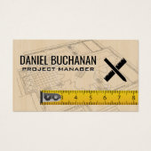 ブループリント |木材 |テープメジャー (正面)