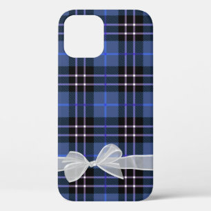 ブループレイドの白い弓 iPhone 12ケース